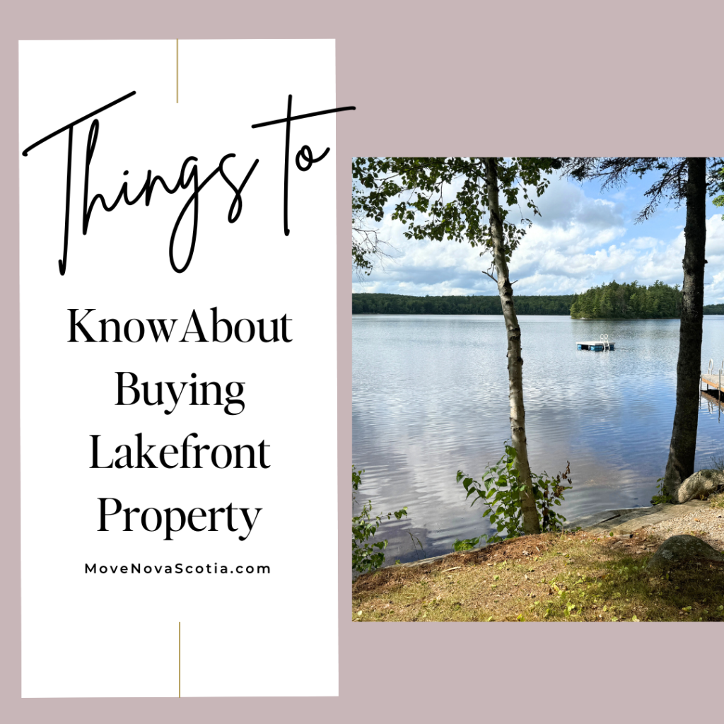 Nova Scotia Lakefront property blog cover by Dawn Magee