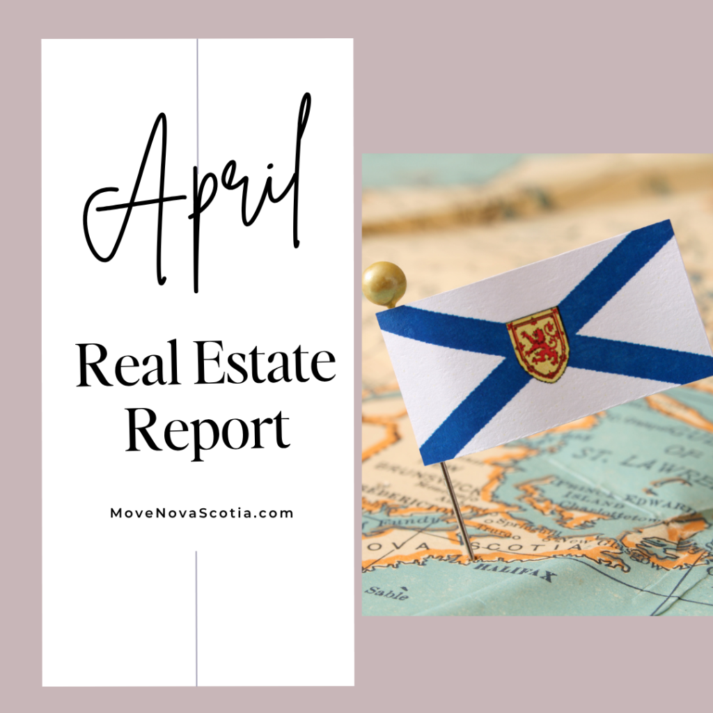 April real estate report cover