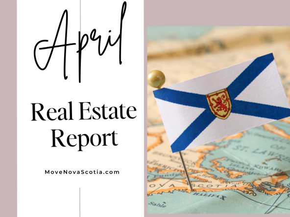 April real estate report cover