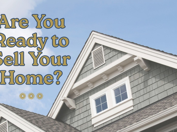 Roof line with text Are you ready to sell